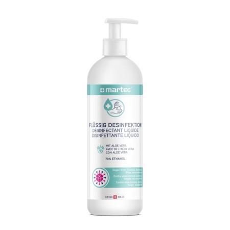 Martec Handdesinfektionsmittel mit Aloe-Extrakt 6 Flaschen