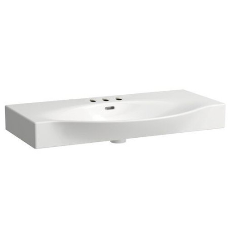 LAUFEN Palace Waschtisch 90 cm mit Überlauf und 3 Hahnlöchern
