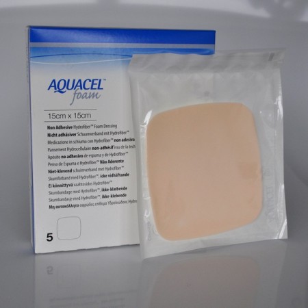 Aquacel Foam nicht-adhäsiv Silikonschaumverband 5 Stück