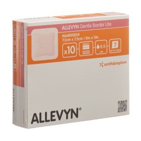 Allevyn Gentle Border Lite Wundverband 10 Stück