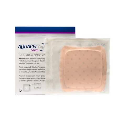 Aquacel Ag Foam 5 Stück