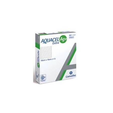 Aquacel Ag+ Extra antimikrobielle Wundauflage 10 Stück