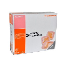 Allevyn Ag Gentle Border Wundverband 10 Stück