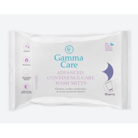 Gamma Advanced Continence Care Waschandschuh 10 Stück