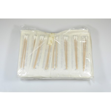 Wattestäbchen Kopf mittel, zu 2 Stück verpackt 100 Stück