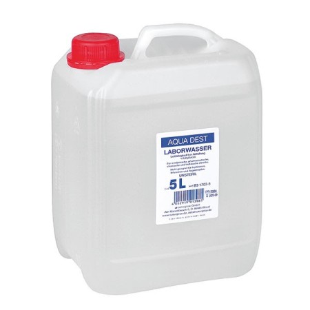 Aqua Destiliertes Laborwasser 1 Bidon