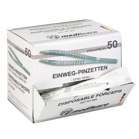 SERVO Anatomische Pinzette aus Kunststoff 50 Stück