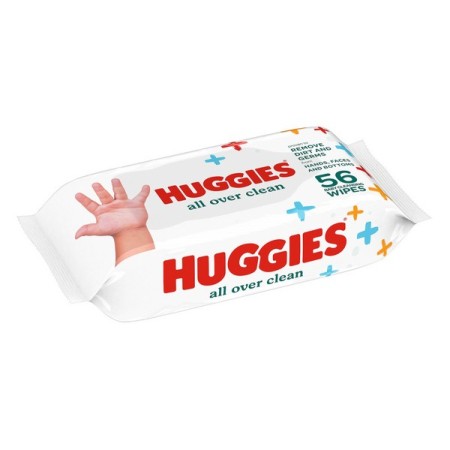 Huggies All Over Clean Feuchttücher 560 Stück (10 x 56)