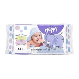 Happy mit Allantoin & Vitamin E Feuchtpflegetücher 640 Stück (10 x 64)