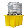 IBC-Auffangpalette inkl. Abfüllbereich & Gitterrost 1125L Wanne