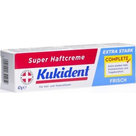 KUKIDENT Super Haftcreme Extra Stark Frisch 1 Stück