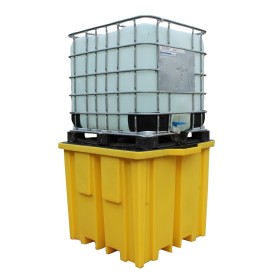 IBC-Auffangpalette Gitterrost 1150L Wanne für Vierwegestapler