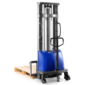 Transpalette électrique semi-électrique FLEX-E avec fourches réglables