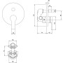 Villeroy & Boch Architectura Unterputz-Einhebel-Armatur
