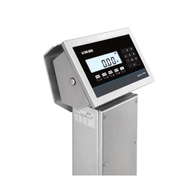 Geeichter Edelstahl-Wiegehubwagen für Hygiene-Bereich von Dini Argeo