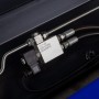 Flacher Scherenhubtisch TABLE-LOW mit Auffahrrampe