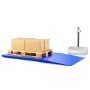 Flacher Scherenhubtisch TABLE-LOW mit Auffahrrampe