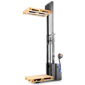 Transpalette électrique à double élévation avec initialisation