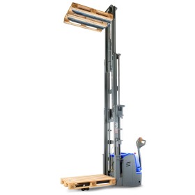 Transpalette électrique à timon DOUBLE-M avec levée initiale