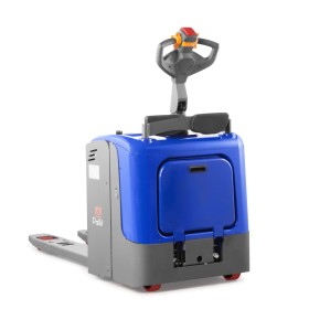 Transpallet elettrico RIDE con piattaforma stand-on per 2000 kg