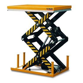 Elektrischer Doppelscheren-Hubtisch 1300x850 mm für 2t von Kraus