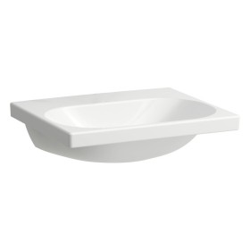 LAUFEN LUA Waschtisch 55 x 46 cm ohne Hahnloch, ohne Überlauf