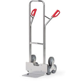 Fetra Alu-Treppenkarre, Tragkraft 200 kg, dreiarmige Rad-Sterne
