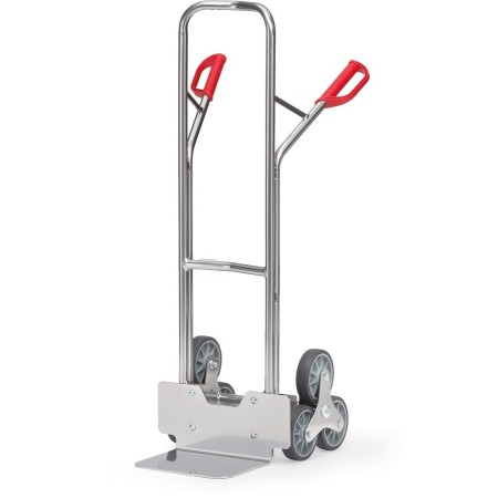 Fetra Alu-Treppenkarre, Tragkraft 200 kg, dreiarmige Rad-Sterne