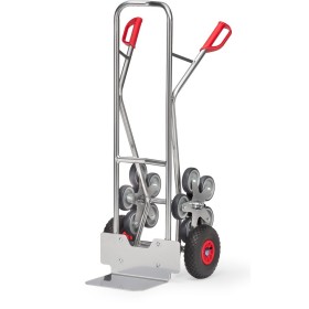 Fetra Alu-Treppenkarre, Tragkraft 200 kg, fünfarmige Rad-Sterne