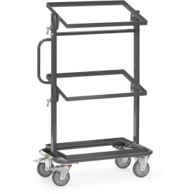 Fetra ESD-Beistellwagen mit neigbaren Ladeflächen