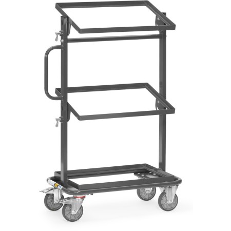 Fetra ESD-Beistellwagen mit neigbaren Ladeflächen