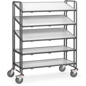 Fetra ESD-Eurokasten-Wagen mit Böden, Ladefläche 1240 x 610 mm