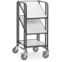 Fetra ESD-Eurokasten-Wagen mit Böden, Ladefläche 410 x 610 mm