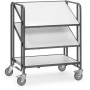 Fetra ESD-Eurokasten-Wagen mit Böden, Ladefläche 820 x 610 mm