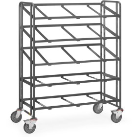 Fetra ESD-Eurokasten-Wagen mit offenem Rahmen, Ladefläche 1240 x 610 mm