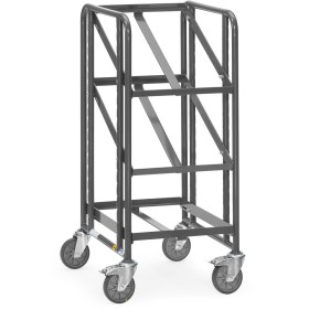 Fetra ESD-Eurokasten-Wagen mit offenem Rahmen, Ladefläche 410 x 610 mm