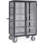 Fetra ESD-Kastenwagen 750 kg, mit TOTALSTOP, Doppelflügeltür und Treibriegelverschluss