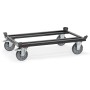 Fetra ESD-Paletten-Fahrgestell, 750 kg, TPE-ESD- Räder