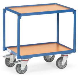 Fetra Etagen-Roller mit 2 Ebenen, blau,