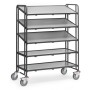 Fetra Eurokasten-Wagen mit Bodenplatten, Grey Edition