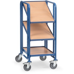 Fetra Eurokasten-Wagen mit Bodenplatten, Ladefläche 610 x 410 mm