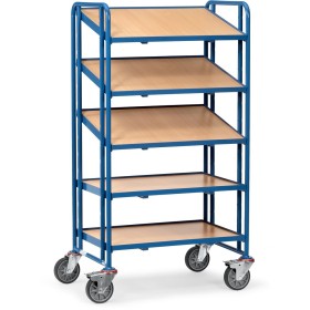 Fetra Eurokasten-Wagen mit Bodenplatten, Ladefläche 820 x 610 mm