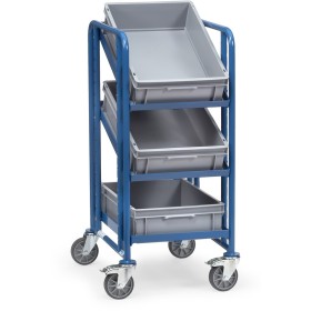 Fetra Eurokasten-Wagen mit Kästen, Ladefläche 610 x 410 mm