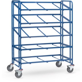 Fetra Eurokasten-Wagen mit offenem Rahmen, Ladefläche 1240 x 610 mm