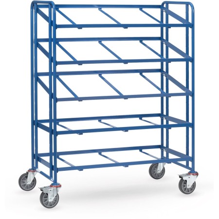 Fetra Eurokasten-Wagen mit offenem Rahmen, Ladefläche 1240 x 610 mm