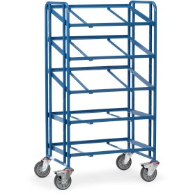 Fetra Eurokasten-Wagen mit offenem Rahmen, Ladefläche 820 x 610 mm