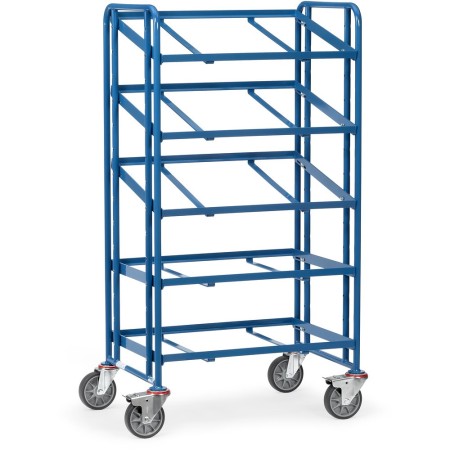 Fetra Eurokasten-Wagen mit offenem Rahmen, Ladefläche 820 x 610 mm