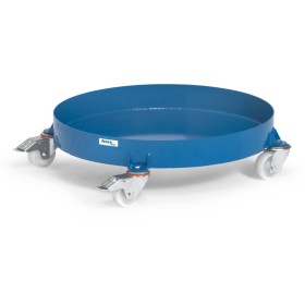 Fetra Fassroller mit geschlossener Stahlblechwanne, Durchmesser 630mm