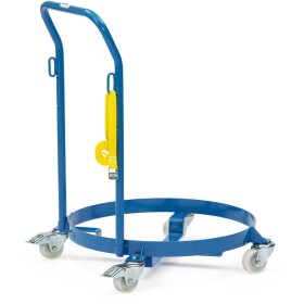 Chariot à fût Fetra avec poignée de poussée 610mm