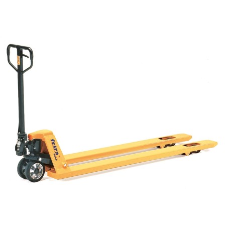 Fetra Gabelhubwagen, überlange Ausführung, Gabellänge 2000 mm
